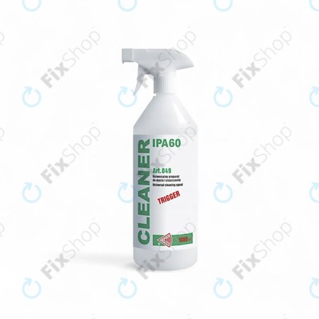 Isopropanol 60% s rozprašovačem, 1000 ml, Cleanser IPA