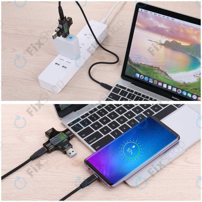 Eversame 2in1 - USB Tester a Multimetr (USB-C a USB 3.0)