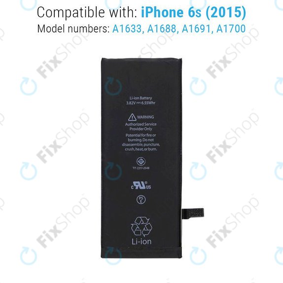 Baterie pro iPhone 6S, 1715mAh, Service Pack