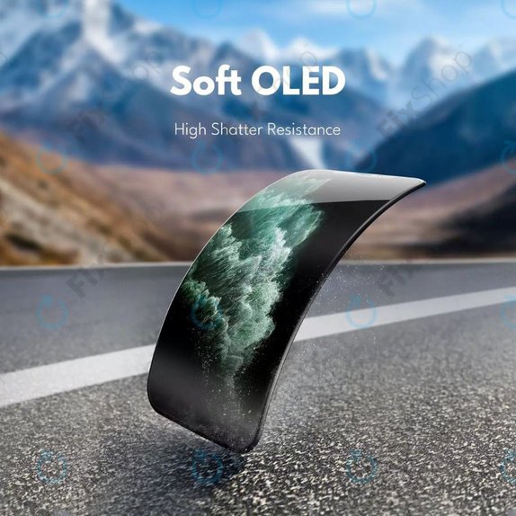 Displej Soft OLED pro iPhone 16 - Dotykové sklo + Rám, DIAGNOSTIC