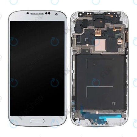 Samsung Galaxy S4 i9500 - LCD Displej + Dotykové Sklo + Rám (White Frost) OLED