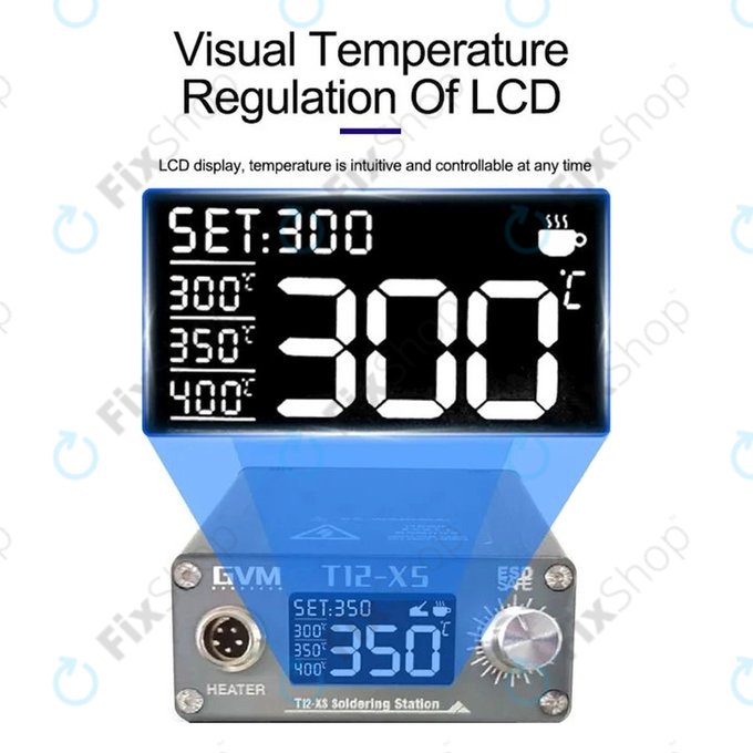 GVM T12-XS - Pájecí Stanice