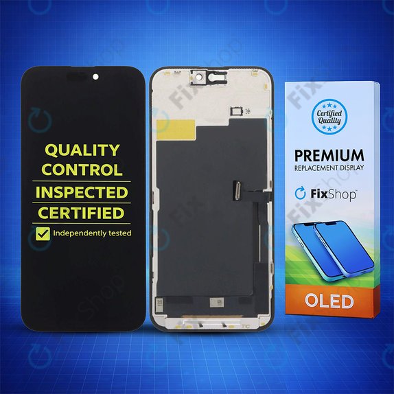 Apple iPhone 15 Pro Max - LCD Displej + Dotykové Sklo + Rám Hard OLED FixPremium