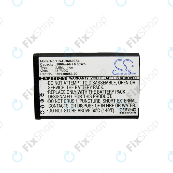 Baterie pro Garmin Alpha 200, Montana 600t Camo, 1800mAh, Li-Ion, 3.7V, 361-00053-00, HQ