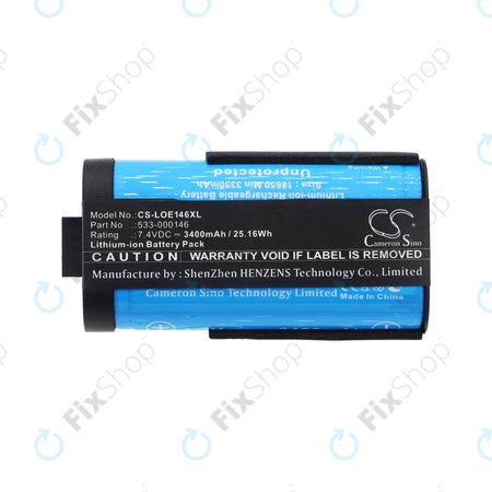 Baterie pro Logitech Ultimate Ears Megaboom 3, Ultimate Ears MegaBlast, 3400mAh, Li-Ion, 7.4V, 533-000146, HQ