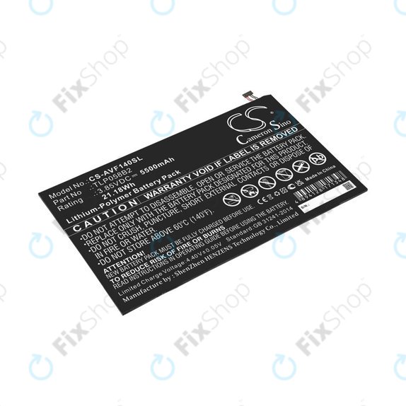 Baterie pro Vodafone Tab Prime 7, 5500mAh, Li-Pol, 3.85V, TLP058B2, HQ