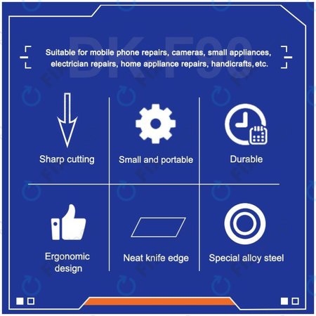 Relife DK-F90 - 90° Ploché Kleště