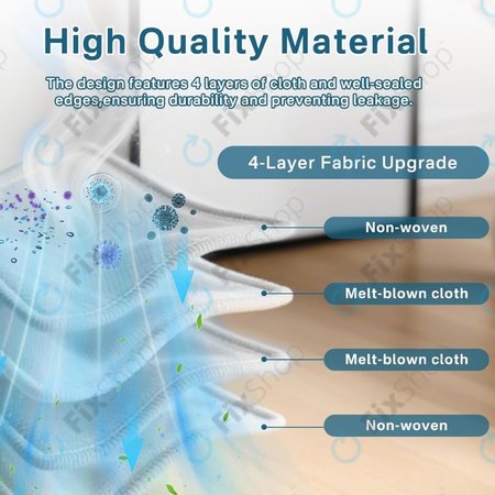 Ecovacs Deebot T30c, T50-series, T80-series, X8-series, X9 Pro-series - Sáček do vysavače