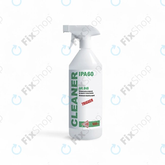 Isopropanol 60% s rozprašovačem, 1000 ml, Cleanser IPA