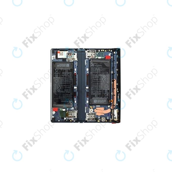 Huawei Mate XS - LCD Displej + Dotykové Sklo + Rám + Baterie (Interstellar Blue) - 02353LYS