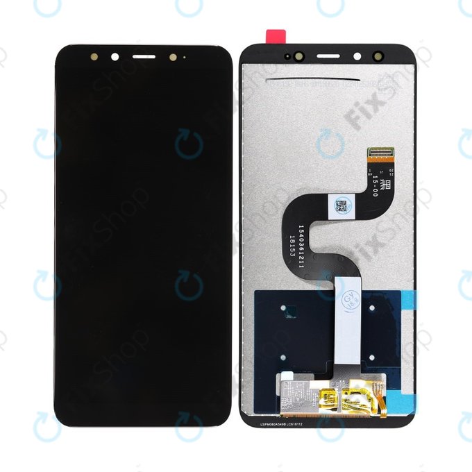 Xiaomi Mi A2 (Mi 6X) - LCD Displej + Dotykové Sklo (Black) TFT