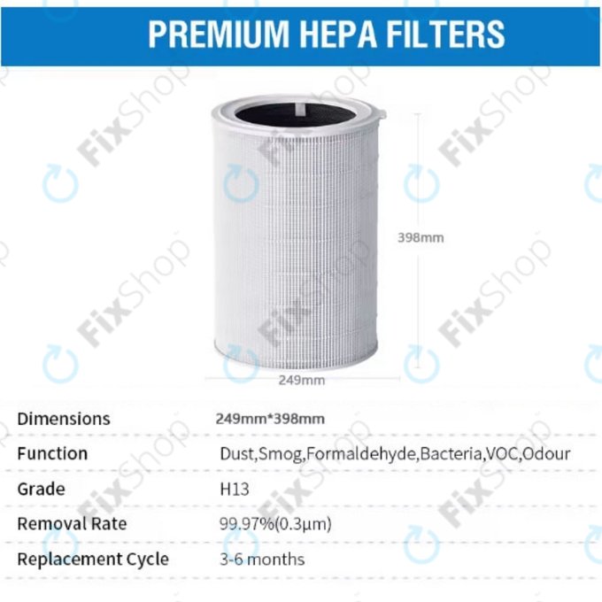 Xiaomi Mi Air Purifier Elite Y-600 - HEPA filtr (Aktivní uhlí)