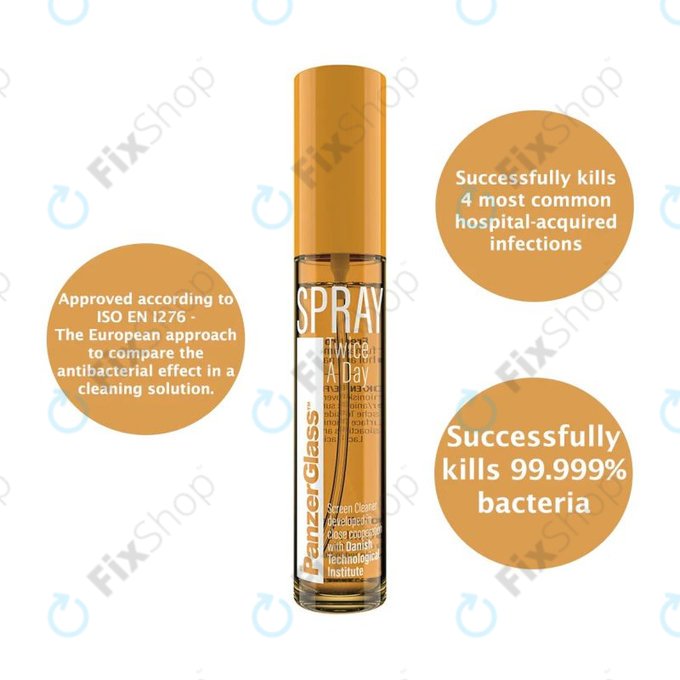 PanzerGlass™ Spray Twice A Day - Čistící Roztok - 100ml