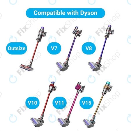 Dyson V-series, Outsize - Podlahová Hubice (2x Váleček)