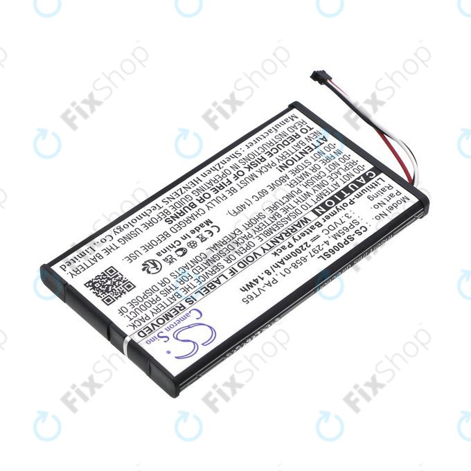 Baterie pro Sony PS Vita, 2200mAh, Li-Pol, 3.7V, SP65M, HQ