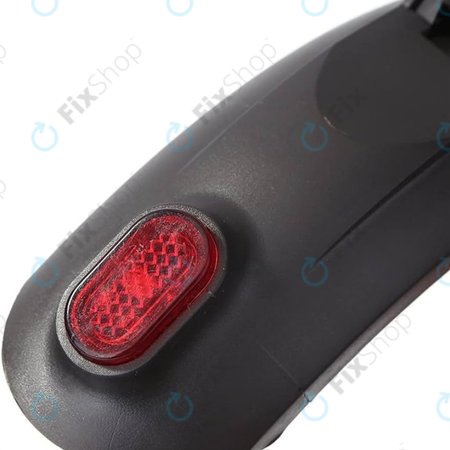 Kugoo S1, S1 Pro, S2, S3 - Zadní Blatník se Světlem a Kabelem (Black)