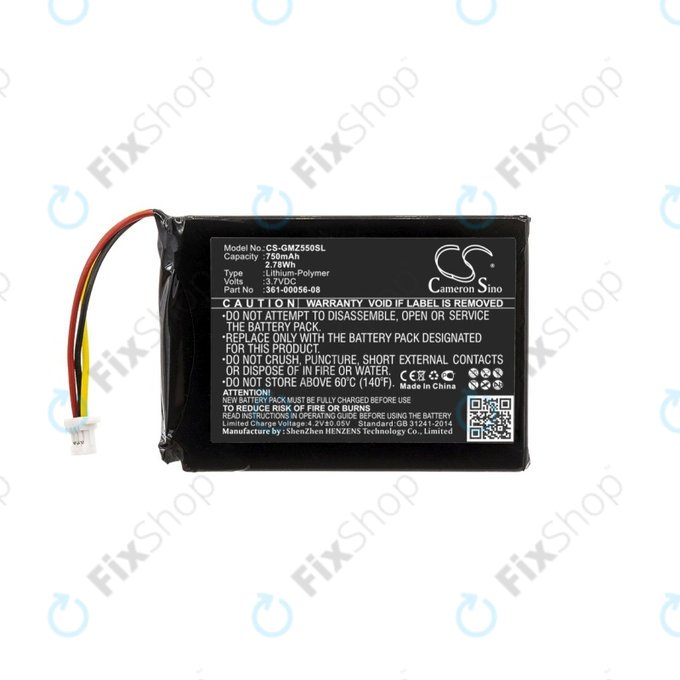 Garmin DriveSmart 5, 55, 65 - Baterie 361-00056-08 750mAh HQ