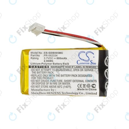 Baterie pro GoPro Hero +, 800mAh, Li-Polymer, 3.7V, PR-062334, HQ