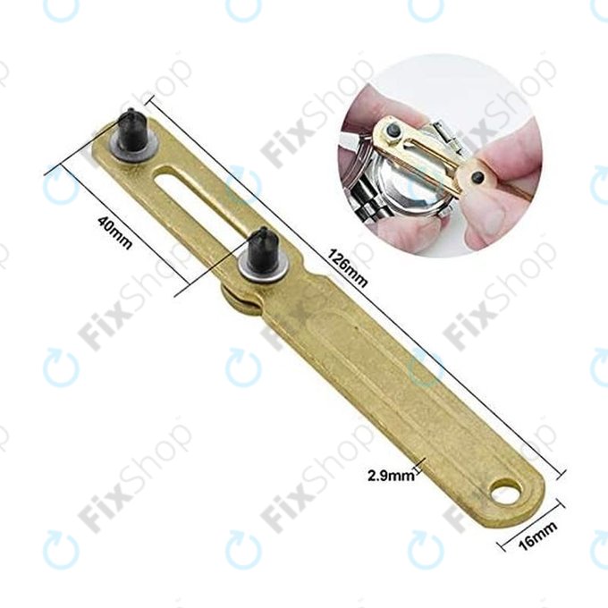 Sada hodinářských nástrojů na opravu hodinek - 16ks