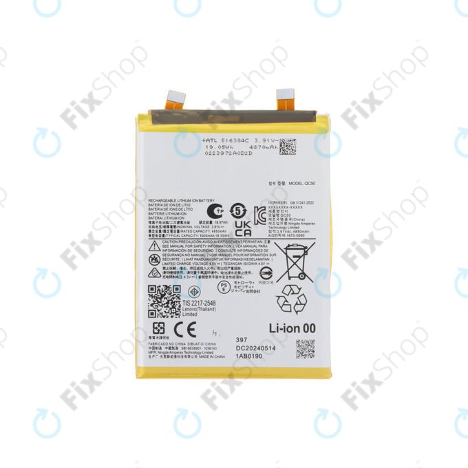 Motorola Edge 50 Fusion, Edge (2024) - Baterie QC50 5000mAh