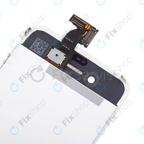 Apple iPhone 4 - LCD Displej + Dotykové Sklo + Rám (White) TFT