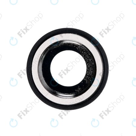 Apple iPhone XR - Sklíčko Kamery s Rámem (Black)