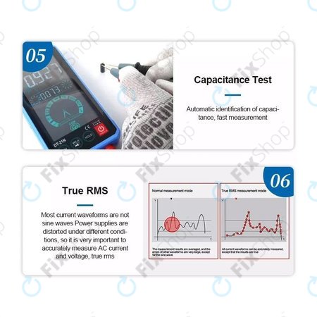Sunshine DT-21N - Dotykový Multimetr