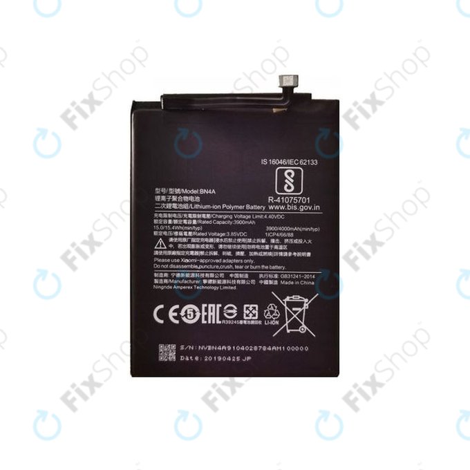 Xiaomi Redmi Note 7, Note 7 Pro - Baterie BN4A 4000mAh