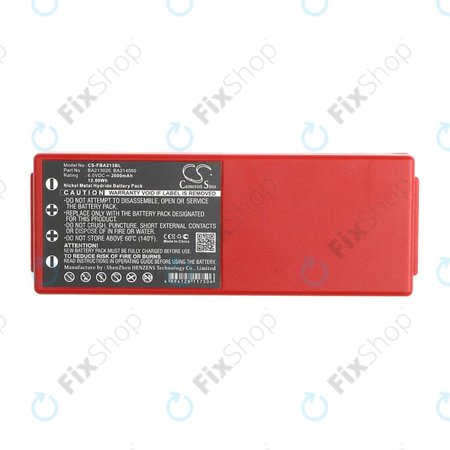 Baterie pro HBC Radiomatic Spectrum, 2000mAh, Ni-MH, 6V, BA214061, HQ