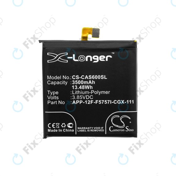 Caterpillar CAT S60 - Baterie APP-12F-F5757I-CGX-111 3500mAh HQ