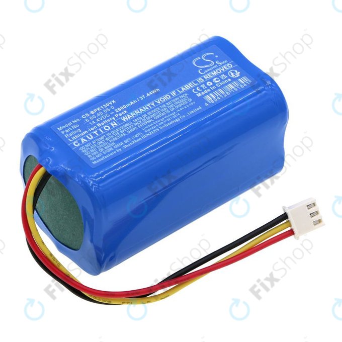 Baterie pro Evolveo RoboTrex H9, Midea M4, Blaupunkt XPOWER+, 2600mAh, Li-Ion, 14.4V, 6.60.40.05-0, HQ