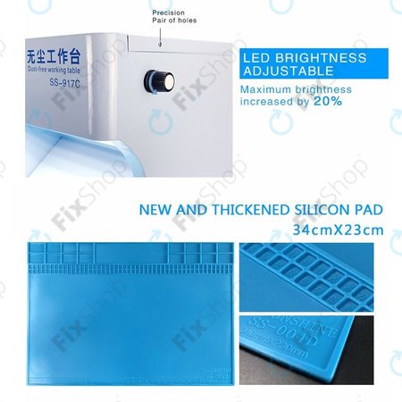 Sunshine SS-917C - Bezprašný Pracovní Stůl pro Opravy