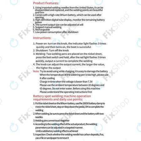 Docreate HPSW 5000W - Mini Svářečka Baterií (4000mAh)