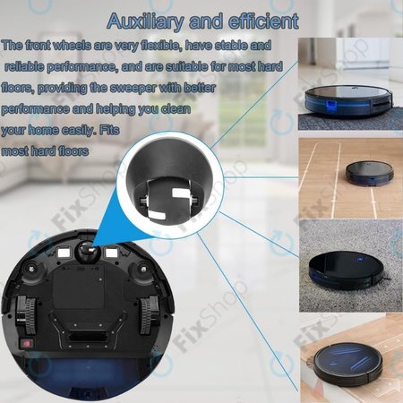 Eufy Robovac-series - Přední Kolečko (Černý)