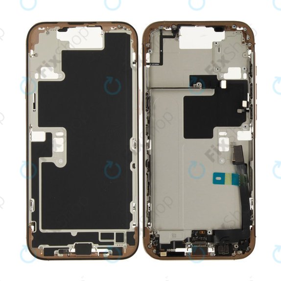 Střední Rám s Baterií pro iPhone 16 Pro Max | Desert Titanium | ZD076-00695 | Genuine Apple