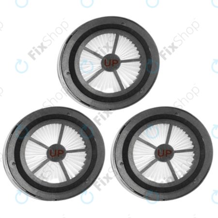 Proscenic P10, P11, U11 - HEPA Filtr (Black) - 3ks