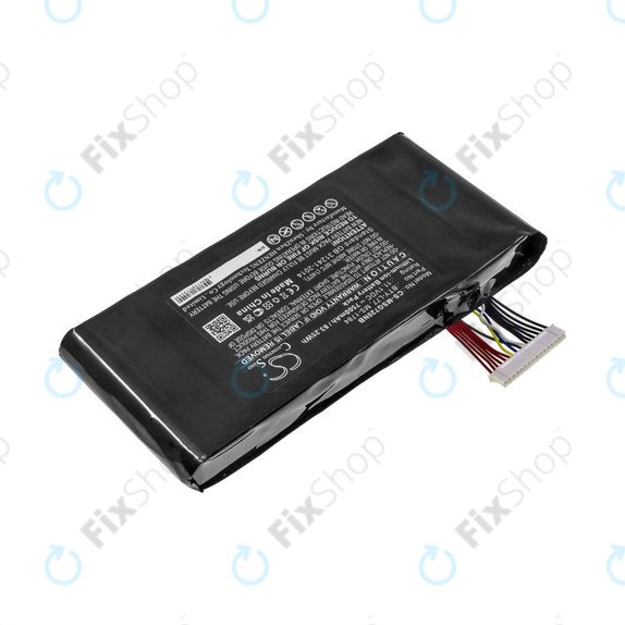 Baterie pro MSI GT72, MSI WT72, 7500mAh, Li-Ion, 11.1V, BTY-L77, HQ