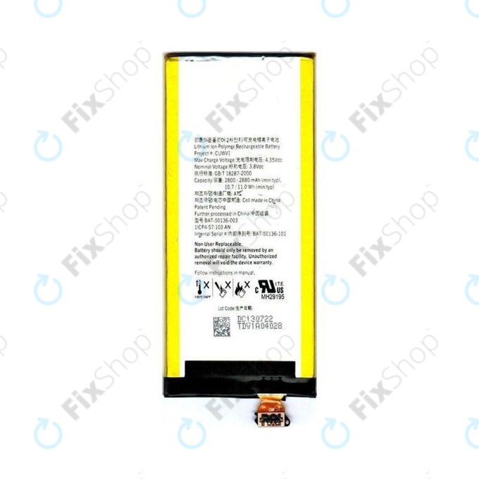 Blackberry Z30, Leap - Baterie BAT-50136-101 2880mAh