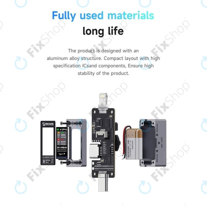 Mechanic T-824 - Tester nabíjecího portu