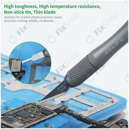 Relife RL-101B - Čepele s Rukojetí pro Odstranění Lepidla 8v1