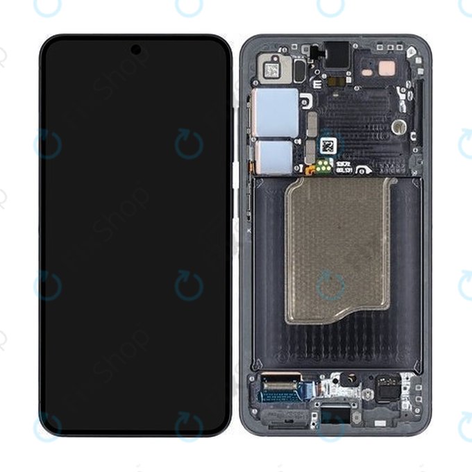 Samsung Galaxy S25 - LCD Displej + Dotykové Sklo + Rám (Blueblack) - GH82-36329E Genuine Service Pack