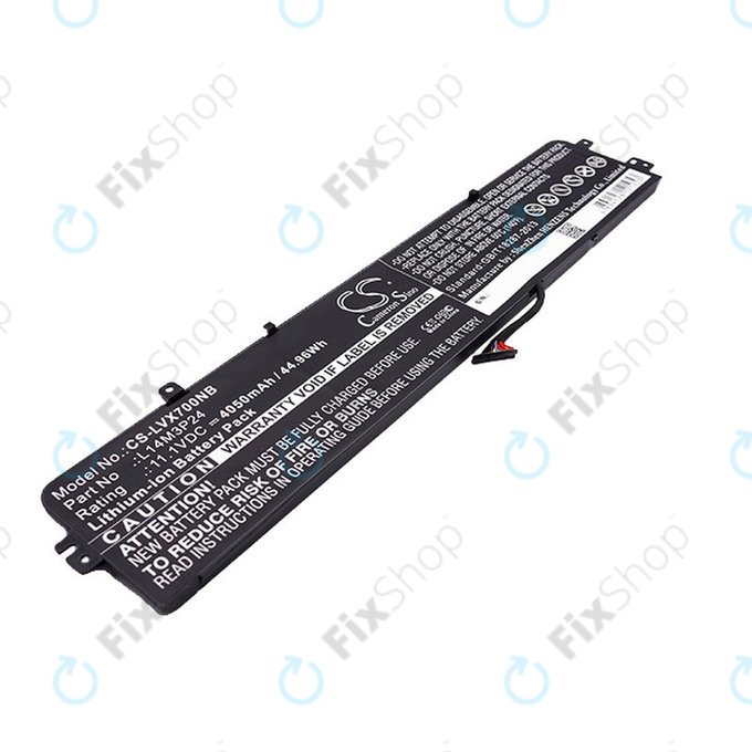 Baterie pro Lenovo Ideapad 700, Legion Y520, R720, 4050mAh, Li-Ion, 11.1V, L14M3P24, HQ