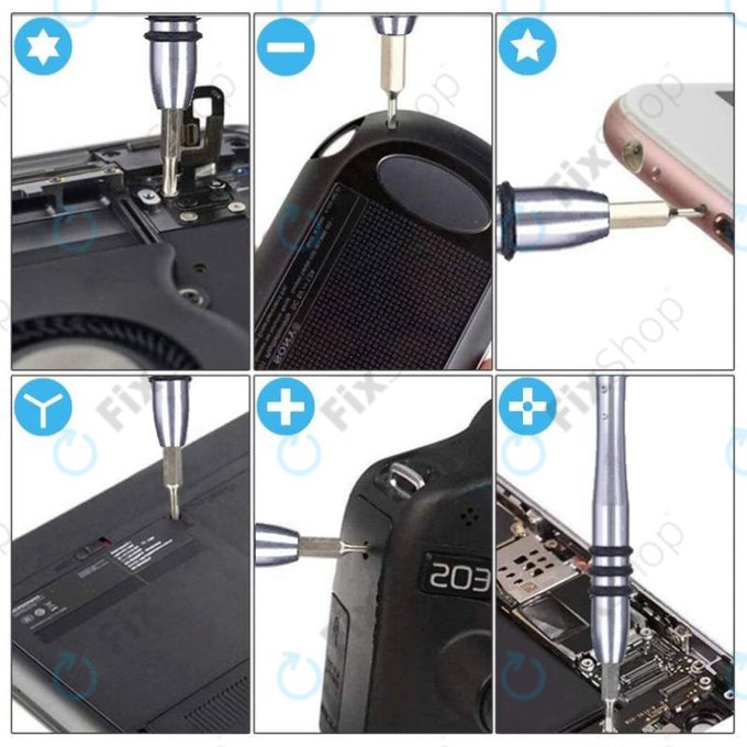 Kingsdun - Profesionální Sada Nářadípro Servis Telefonů, PC a Elektroniky 115v1