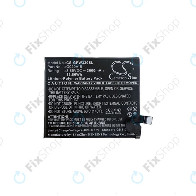 Google Pixel 3a XL - Baterie G020A-B 3600mAh HQ