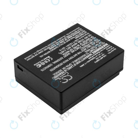 Baterie pro Fujifilm FinePix, 1020mAh, Li-Ion, 7.4V, NP-W126, NP-W126S, HQ
