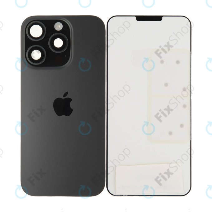 Sklo Zadního Housingu pro iPhone 16 Pro | Black Titanium | 661-42722 | Genuine Apple