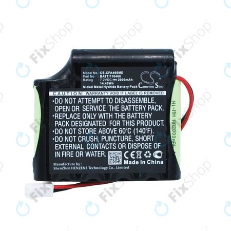 Baterie pro Cefarm Rehab 4, Stimulator Globus Mystim, 2000mAh, Ni-MH, 7.2V, BATT/110466, HQ