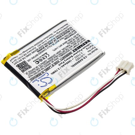 Baterie pro Sony Mdr-Xb950n1, Srs-Ws1, 1000mAh, Li-Pol, 3.7V, LIS1553, HQ