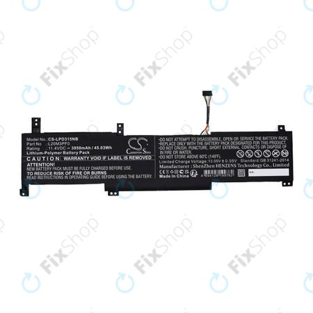 Baterie pro Lenovo IdeaPad 3-series, 3950mAh, Li-Pol, 11.4V, L20M3PF0, HQ