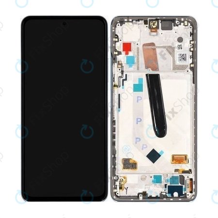 Xiaomi Poco F3 - LCD Displej + Dotykové Sklo + Rám (Blue) - 560004K11A00 Genuine Service Pack